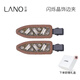 Lannuo full diamond hair clip for women 2025 new high-end side clip forehead bangs clip hair duckbill clip pair clip one-word clip coffee color