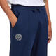 LACOSTE men's sweatpants are moisture-wicking, comfortable, close-fitting, breathable fabric, soft and skin-friendly, dark blue elastic waistband, Navy Blue, one size fits all | M