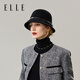 ELLE 100% wool hat for women, elegant and high-end hat for women in autumn and winter, gift for mother