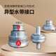 Jingxi Selection Special-shaped hose interface internal buckle type agricultural fire hydrant fire hydrant all-aluminum casting reducing joint large to small conversion interface can be connected to water pipe hose fire protection agricultural greening 50/25 (50 internal buckle to 25 hose interface) 1 payment