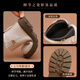 G.duck Girls' Boots Children's Martin Boots Genuine Leather Princess Short Boots 2025 New Winter Baby Plush Leather Boots Brown Single Liner (10~25 C) 23 The inner length of the shoe is about 15.2CM