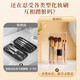 Makeup brush storage vertical covered dust-proof dressing table eyebrow pencil eye shadow brush makeup box storage rack desktop storage tube