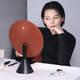 YEKA large round mirror desktop with light smart high-definition makeup mirror beauty supplement light rechargeable desktop makeup mirror space powder three sets of LED light sources stepless dimming