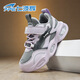 Qibohui (7-PE) Girls' Cotton Shoes 2025 Winter New Girls' Leather Big Children's Pink and Purple Velvet Second Cotton Teenagers and Children's Sports Shoes