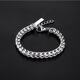 MZMZ platinum men's bracelet pt950 platinum high-end non-fading versatile bracelet for Valentine's Day birthday gift for boyfriend when/next day delivery - light luxury fashion keel chain length 19+2.5cm