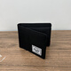 100 Trendy New Simple Canvas Wallet Male and Female Students Short Fashion Brand Casual Youth Horizontal Coin Purse Coin Bag Black