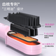Amoi (Amoi) Li Ruotong recommends the newly upgraded 8th generation small iron wireless hair straightening comb straight plate clip negative ion splint straight hair curling rechargeable portable curling iron flagship model - beige upgraded five rows of comb teeth + plasma hair care + essential oil ceramics