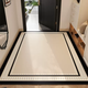 Yusenyi entrance door floor mat pvc scrubbable door mat entrance door mat door stain-resistant no-wash high-end foam Qianyun 45x70cm small size suitable for bedroom door