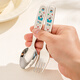 TREEJACK 316 stainless steel children's spoon, personal food-grade baby independent feeding spoon, Yuanbao spoon and fork