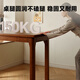 Lin Zhiyu all solid wood narrow desk student home small apartment bedroom study desk writing desk long table computer desk all rubber wood desk walnut color 80x50x75cm