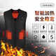 Universal whole-body heating and health-preserving vest, electric heating and cold-proof vest, graphene electric heating, motorcycle riding, charging, heating and maintenance, upgraded model - same style for men and women, 5-zone heating (without power bank), M size