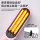 Amoi (Amoi) Li Ruotong recommends the newly upgraded 8th generation small iron wireless hair straightening comb straight plate clip negative ion splint straight hair curling rechargeable portable curling iron flagship model - beige upgraded five rows of comb teeth + plasma hair care + essential oil ceramics