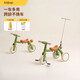 Kidpop children's tricycle bicycle 1 to 3 years old balance car can slide and ride baby sliding walker Spring Green
