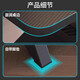Computer desk desktop gaming table game double desk desk workbench home bedroom long table and chair carbon fiber surface-single gaming-120*60