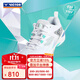 Zapatos de bádminton VICTOR Zapatos deportivos antideslizantes resistentes al desgaste para hombres y mujeres Zapatos de bádminton Victory Zapatos de competición Dai Ziying que absorben los golpes P9200TTY NLite AR blanco/blanco verde agua nuevo estilo 40.5