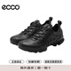 ECCO hiking shoes men's sports shoes cushioning lightweight running shoes walking shoes 802834 01001 black 41