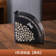 Bincoo hand-brewed coffee filter paper holder V60 fan-shaped filter paper box V02 filter paper hanging ear universal dust-proof storage box black V-shaped filter paper box