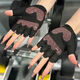 Wujiangmiaopin A03 yoga sports gloves for men and women outdoor bicycle half-finger anti-slip gloves shock-proof fitness cycling gloves A03 Yanhong S for girls with small hands