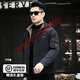 BG GLAMURB light luxury brand high-end casual fleece jacket for men 2025 autumn new windproof soft shell jacket plus velvet for middle-aged dad black high-end fabric fleece lining L 175 116-134Jin Jin is equal to 0.5 kg