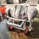 Mi Hong Thickened and Reinforced Pig Killing Multifunctional Mobile Rack for Fixed Artifacts for Butchering Pigs Household Cart Equipment Thickened Five-Grab 1000 Jin Jin is equal to 0.5 kg