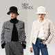 ELLE 100% wool hat for women, elegant and high-end hat for women in autumn and winter, gift for mother
