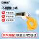 Ansery stainless steel whistle emergency high pitch whistle metal emergency rescue survival whistle 1G00588