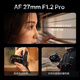 VILTROX AF 27mm F1.2 Pro Z Nikon port autofocus large aperture humanistic photography fixed focus lens suitable for Z30 Z50 ZFC Z50II mirrorless camera
