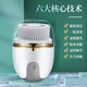 New electric facial cleansing instrument for home use, portable deep cleansing brush, pore cleaner, soft bristle vibrating facial cleansing instrument, F3 white, unit price starting from 2 pieces