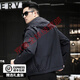 BG GLAMURB light luxury brand high-end casual fleece jacket for men 2025 autumn new windproof soft shell jacket plus velvet for middle-aged dad black high-end fabric fleece lining L 175 116-134Jin Jin is equal to 0.5 kg