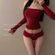 Universal release of longing sweet girl underwear sexy low waist animal year 2025 new red underwear light pink 12% off for 5 pieces or more XL