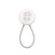 COSMICKISS cuff tightening artifact invisible extension buckle elastic elastic rope button school uniform uniform neckline expansion telescopic button white (pack of 10)