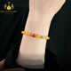 Bailuoqi Natural Citrine Bracelet Southern Red Bead Bracelet Women's Lucky Bracelet Beads 8mm