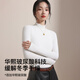 Catman half turtleneck bottoming shirt for women 2025 new velvet thickened autumn and winter German velvet warm inner long-sleeved wool sweater