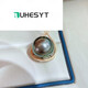 Buhesyt11-12mm black pearl pendant set with perfect round bright light and slight imperfections. Give it to your lover, give it to your mother, match it with silver, give it to your mother, match it with silver