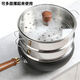 Steamer pot, special steamer pot for big belly pot, Zhangqiu iron pot, universal food-grade stainless steel steamer, wok steamer, 24cm earless pottery iron steamer without pot
