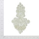 Expo International Vintage Pearl Sewing Patch 19cmx12cm Wedding Evening Dress Decoration