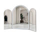 Yusenyi arched bridal shop fitting mirror, ultra-white mirror, beauty mirror, fitting mirror, three-way mirror, 30% off stackable full-body floor-standing mirror, single-way mirror with separate connection, no other