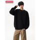 JASONWOOD American Henry Collar Sweater Men's Winter Solid Color Lazy Style Sweater Trendy Brand Cleanfit Loose Dark Gray High Quality M 160-170CM 95-110Jin Jin is equal to 0.5 kg