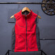 Ayub's new autumn and winter outdoor fleece vest for women, windproof warm vest, polar fleece top for hiking, mountaineering and cycling women
