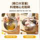 Stainless steel hot pot basin food grade thickened 316 kitchen household vegetable basin washbasin extra thick deepened and basin extra thick 316 drain basin one 30cm