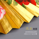 Yusenyi Fan Women's Retro Style Classical Peking Opera Opera Drunk Peony Gold Fan 9-inch Performance Dancing Fan 9-inch 30 Square Rice Paper Golden Peony Dancing Fan