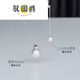 Yu Guojue Chuer Freshwater Akoya Pearl Princess Pendant Necklace Single Princess Diana Necklace is comparable to sea water gifts 89mm45cm