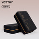 Yottoy high-density yoga brick fitness auxiliary equipment Pilates balance mat city business card yoga mat Paris model high density 600g-two pieces