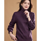 Demana Enjoy the softness and warmth at this moment Winter half-zip stand-up sweater embroidered temperament petite sweater women's top