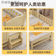 Xiangfujuting spliced bed crib widened solid wood single bed with guardrail small bed adult baby side bed adults can sleep all solid wood bedside style length 180 width 90 height 40cm free height setting
