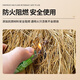 Simulated plastic thatch outdoor roof straw decoration B&B scenic farmhouse heat insulation and sun protection Encrypted version 2mX3m