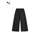PUMA loose straight wide-leg sweatpants for men and women, autumn and winter casual cotton knitted trousers 692897 Black-01 Black 01 XS (165/66A)