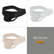 European and American one-piece sexy ice silk seamless men's thong men's transparent sports fitness underwear men's black + white + skin color M80-100Jin Jin equals 0.5 kg