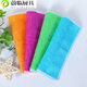 Baishengniu bamboo fiber dishwashing rags wholesale oil-absorbing rags to remove oil and non-stick oil double-layer thickened dish towels Bamboo fiber dishwashing towels five-pack color mix and match 18x23cm double-layer thickened oil-soaked package return