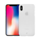 MOMAX Apple XS mobile phone case iPhoneXS mobile phone protective cover micro-matte slim PP material 5.8 inches transparent white